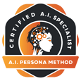 Certified A.I. Specialist from A.I. Persona Method